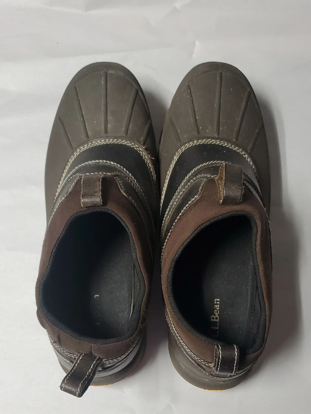 L.L Bean Men's Storm Chaser 5 Slip-On Outdoor Shoe - Brown Size 10.5 Gorpcore
